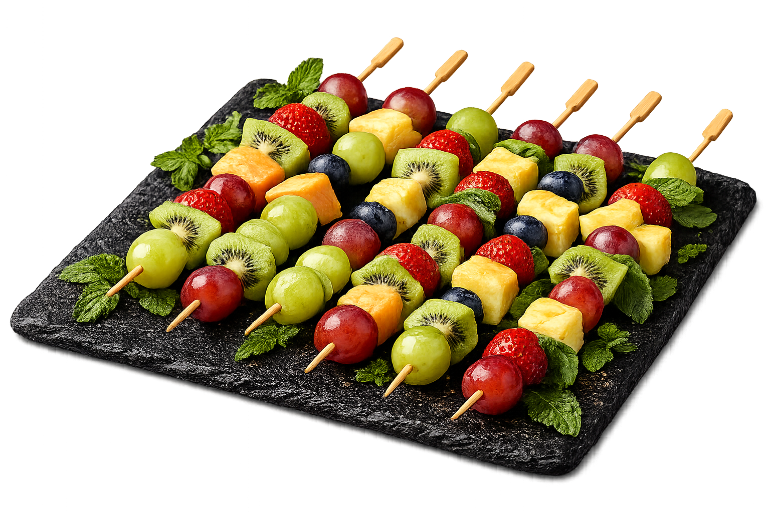 Obst-Spieße