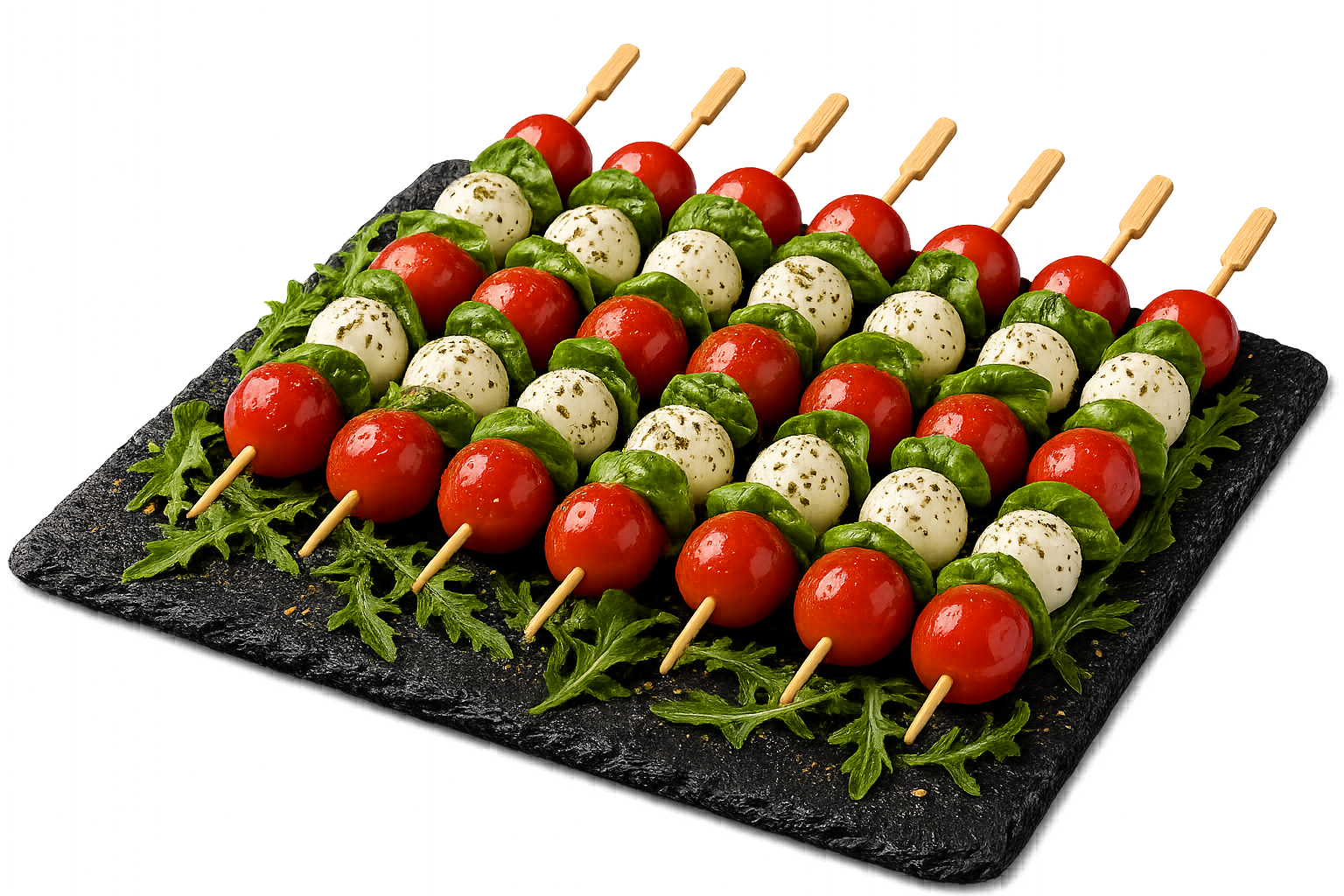 Tomate-Mozzarella-Spieße